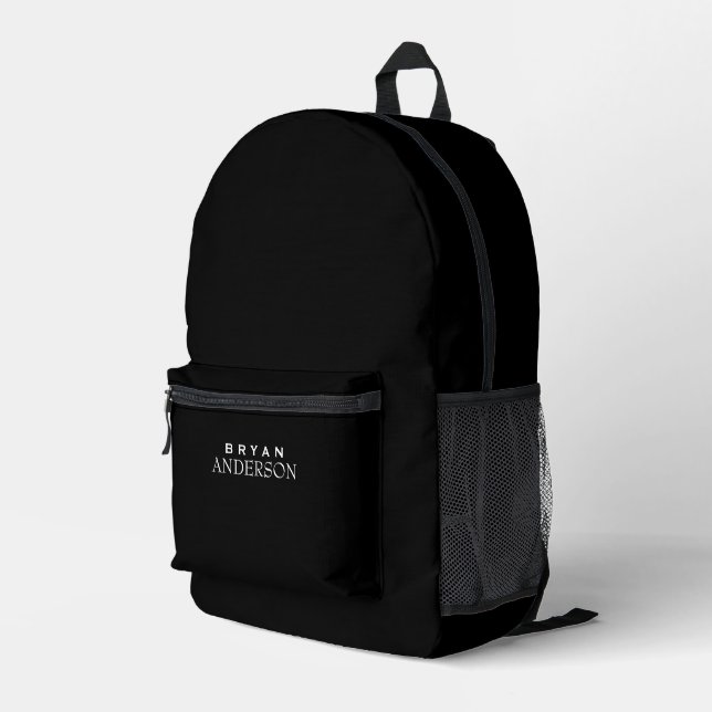 Personalized Printed Backpack (Back Corner Right)