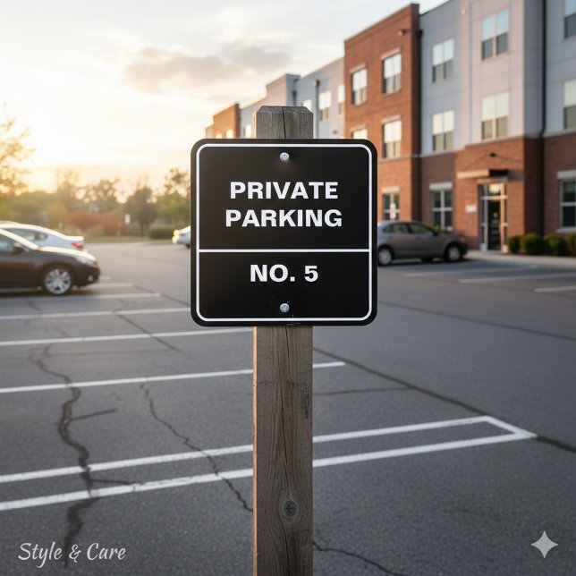 Personalized Private Reserved No Parking Metal Sign (Personalized Private Reserved No Parking Metal Sign)