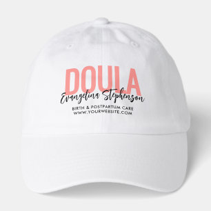 Personalized Professional Birth Postpartum DOULA Hat