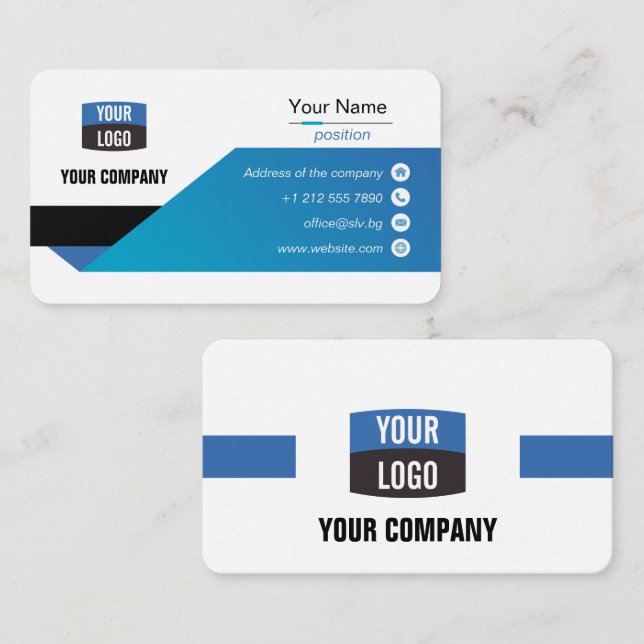 Personalized Professional Business Card (Front/Back)