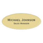 Personalized Professional Rich Faux Gold Magnetic
