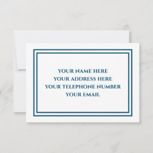 Personalized Professional Stationery Notecards