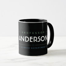 Personalized Professor Science Depart Coffee Mug