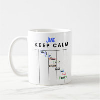 Personalized Project Manager Gantt Keep Calm