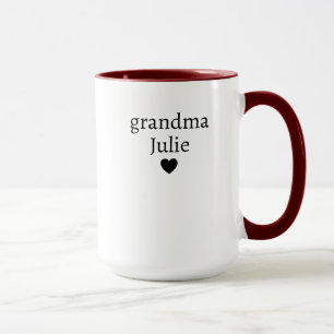 Personalized Promoted to Grandma Mug