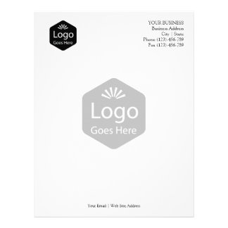 Personalized Promotional Business Logo Letterhead