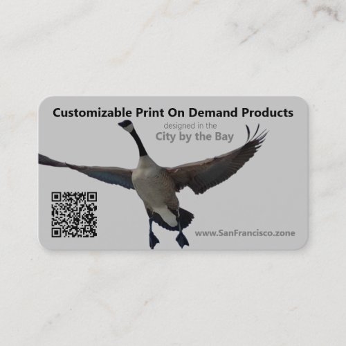 Personalized Promotional QR Code Social Media Business Card