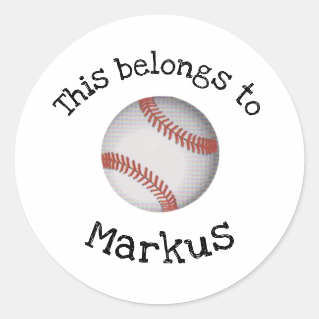 Personalized Property Stickers (Front)