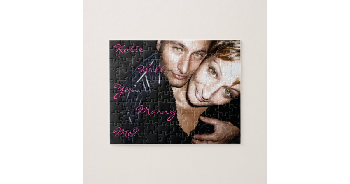 Personalized Proposal Puzzle Zazzle