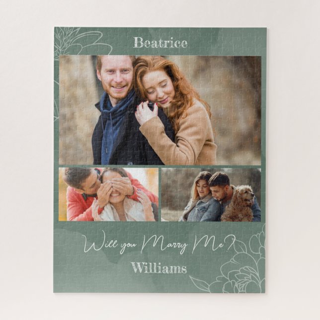 Personalized Proposal Puzzle – “Will You Marry Me? (Vertical)