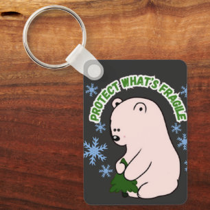 Personalized Protect What's Fragile Keychain
