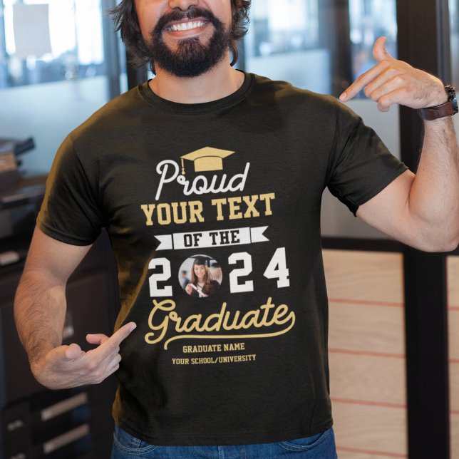 Personalized Proud Family Matching Graduation T-Shirt (Creator Uploaded)
