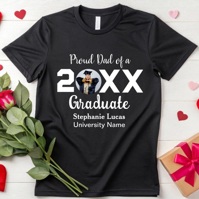 Personalized Proud Graduate 2025 Graduation Family T-Shirt (Creator Uploaded)