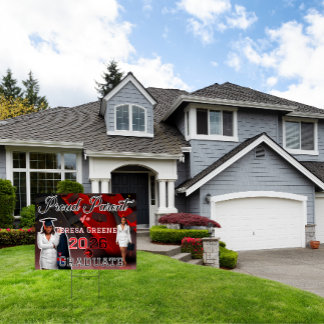 Personalized Proud Parent 2026 Graduation Sign