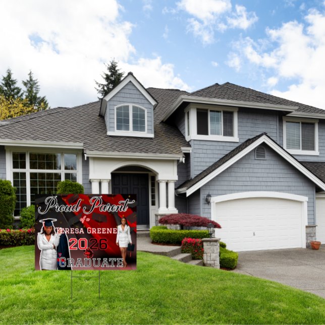 Personalized Proud Parent 2026 Graduation Sign (Creator Uploaded)