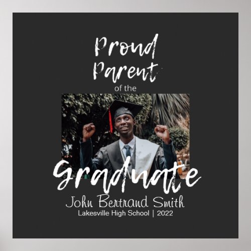 Personalized Proud Parent of Graduate Student Poster