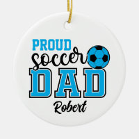 Personalized Proud Soccer Dad