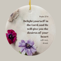 Personalized Psalm 37:4 Delight in the Lord