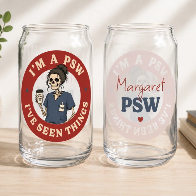 Personalized PSW Funny Can Glass (Creator Uploaded)