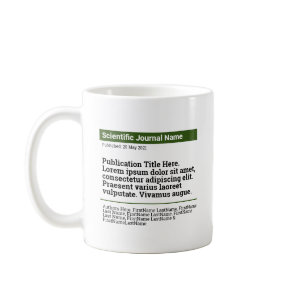 Personalized Publication Classic Mug - Green