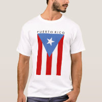 Personalized Puerto Rican Flag T-Shirt