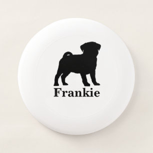 Personalized Pug Dog Frisbee