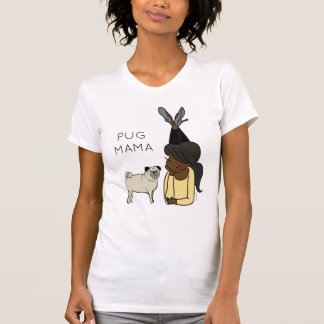 Personalized Pug Mama T-Shirt