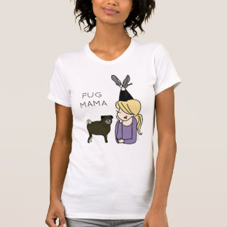 Personalized Pug Mama T-Shirt