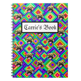 Personalized Pug Note Book