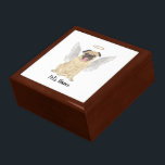 Personalized Pug Sympathy Memorial Gift Box<br><div class="desc">There are some who bring a light so great to the world, that even after they are gone, their light remains. Let a sweet keepsake box bring comfort to your heavy heart as you take a moment to remember your beloved pug. For the most thoughtful gifts, pair it with a...</div>