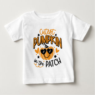 Personalized Pumpkin  Baby T-Shirt