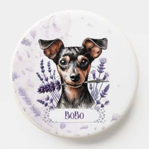 Personalized Pup – Min Pin PopSocket
