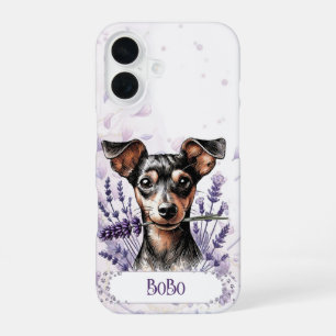 Personalized Pup Phone Case – Min Pin