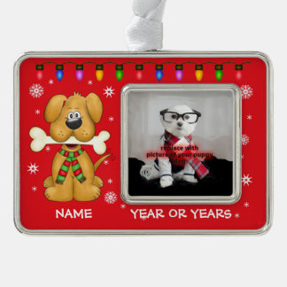 Personalized Puppy Dog Pet Photo Ornament