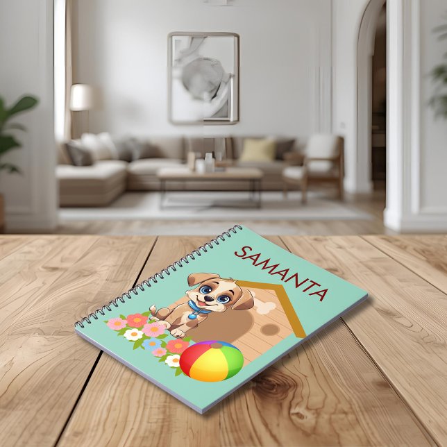 Personalized Puppy Notebook (Creator Uploaded)
