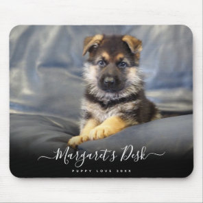 Personalized Puppy Photo Mouse Pad