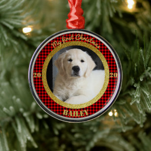 Dog Christmas stocking Golden retriever mom Dog Ornament Dog mom gift Golden retriever gifts Golden Retriever ornament personalized