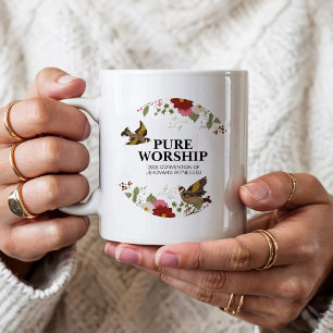 Personalized Pure Worship 2025 Convention JW Gifts Coffee Mug