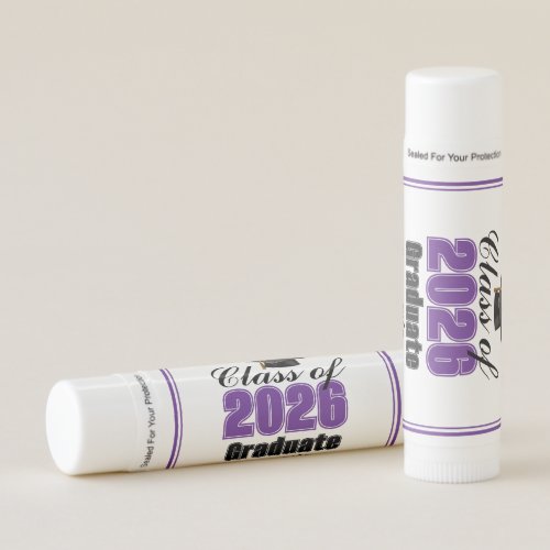 Personalized Purple Class of 2026 Graduation Party