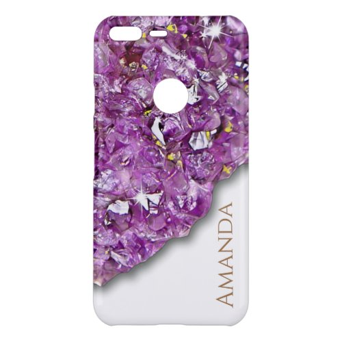 Personalized Purple Geode High Gloss Uncommon Google Pixel XL Case
