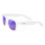 Personalized purple lense White Sunglasses