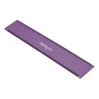 Personalized Purple Ruler