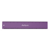 Personalized Purple Ruler | Zazzle