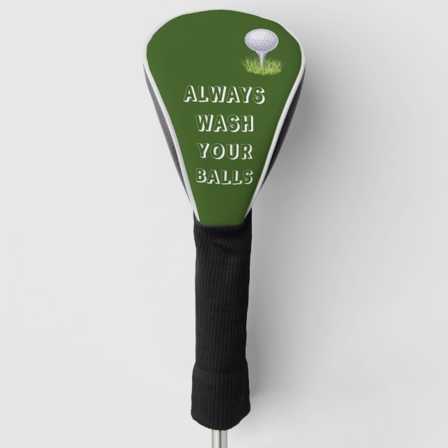 Personalized Putter Golf Head Covers for Every. (Front)