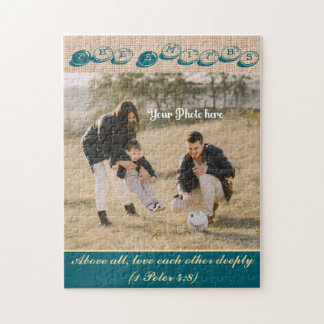 Personalized Puzzle (Name, Photo + Bible Verse)