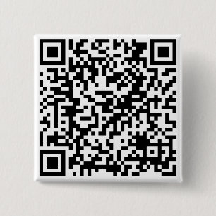 Personalized QR Code Custom URL Square Button