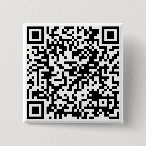 Personalized QR Code Custom URL Square Button