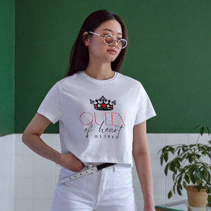 Personalized Queen Crown  T-Shirt