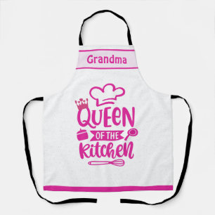 Personalized Queen of the Kitchen Apron