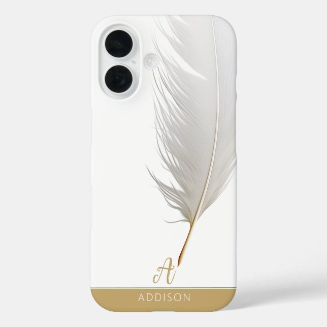 Personalized Quill Case-Mate iPhone Case (Back)